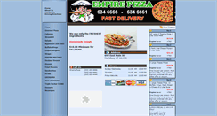 Desktop Screenshot of empirepizzameriden.com